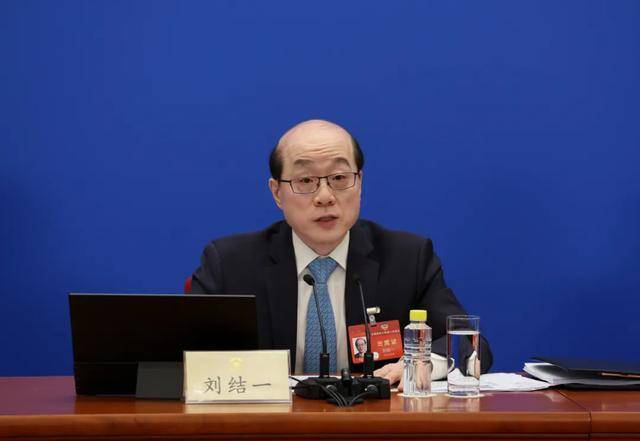 刘结一，担任发言人
